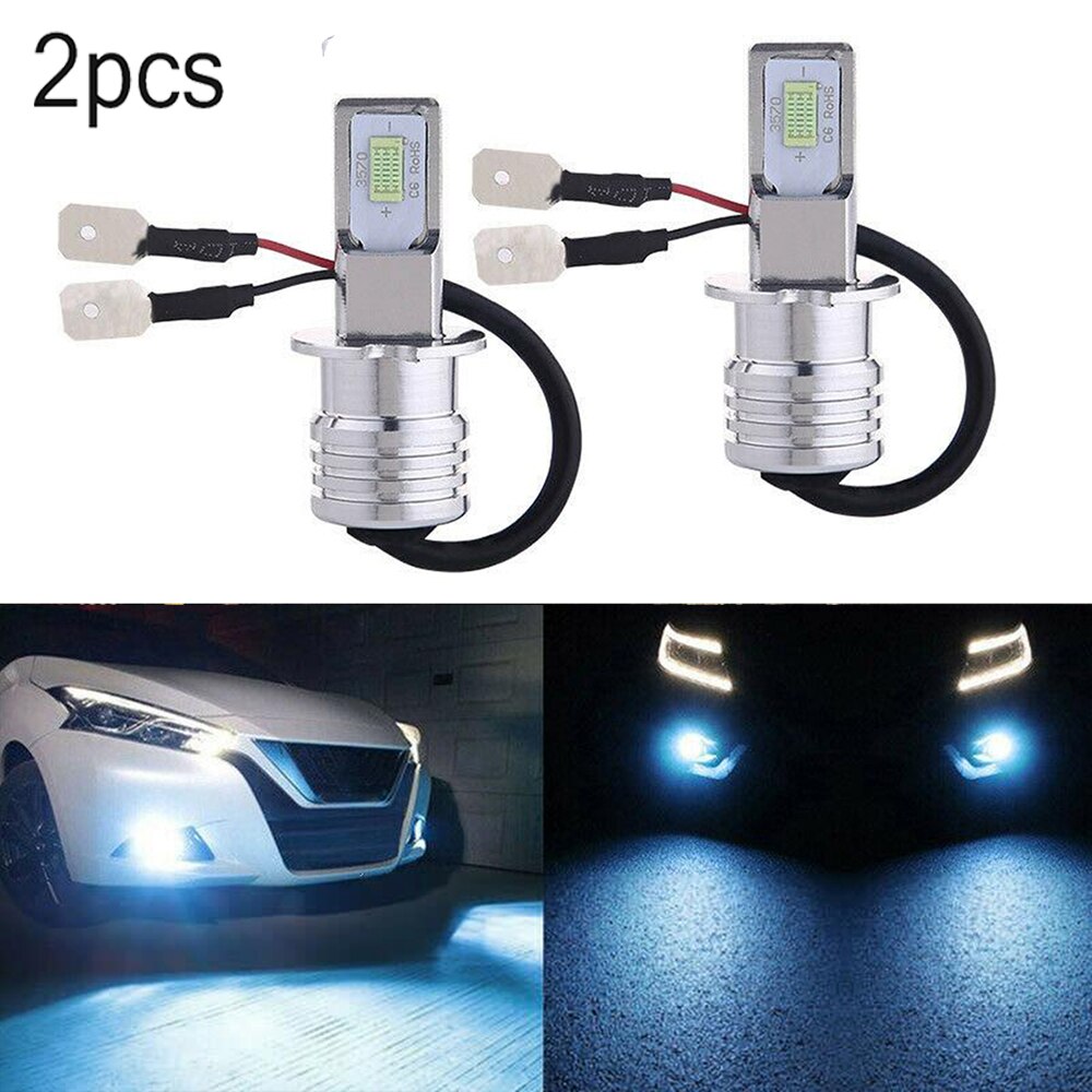 Mistlamp 2 Stuks Drl Rijden Led Lights Lamp 12V Auto Truck Accessoires