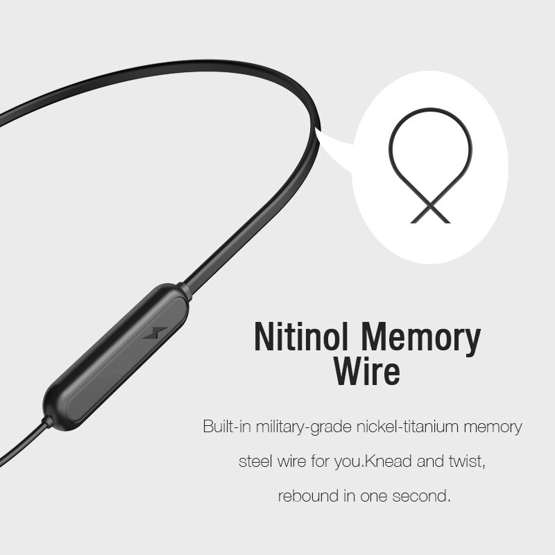 Lymoc A3 Bluetooth 5.0 Headphones - 25H Talk Time - Neckband Sport Earbuds - CVC 6.0 Noise Cancelling - Hifi Stereo HD Mic