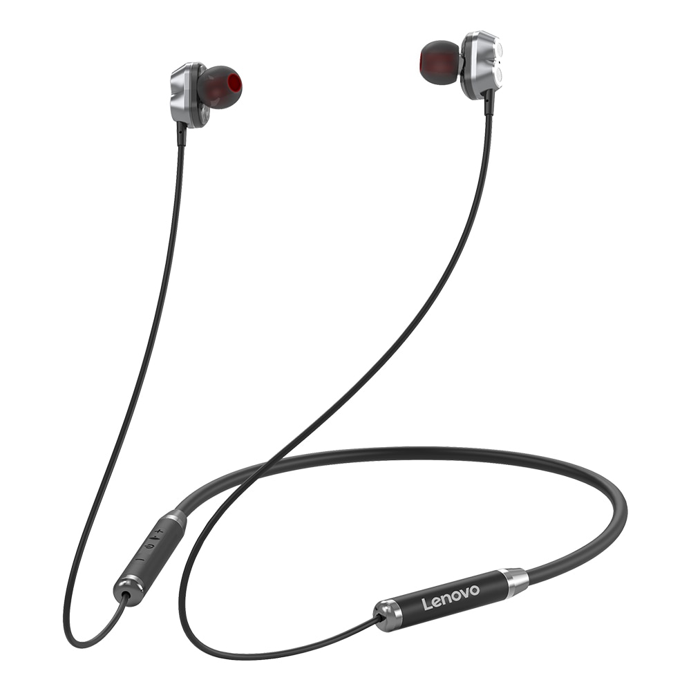 Lenovo HE05 Pro Bluetooth 5.0 Earphone In-ear Gaming Wireless Headset IPX5 Waterproof Sports Headphone with Noise Cancelling Mic