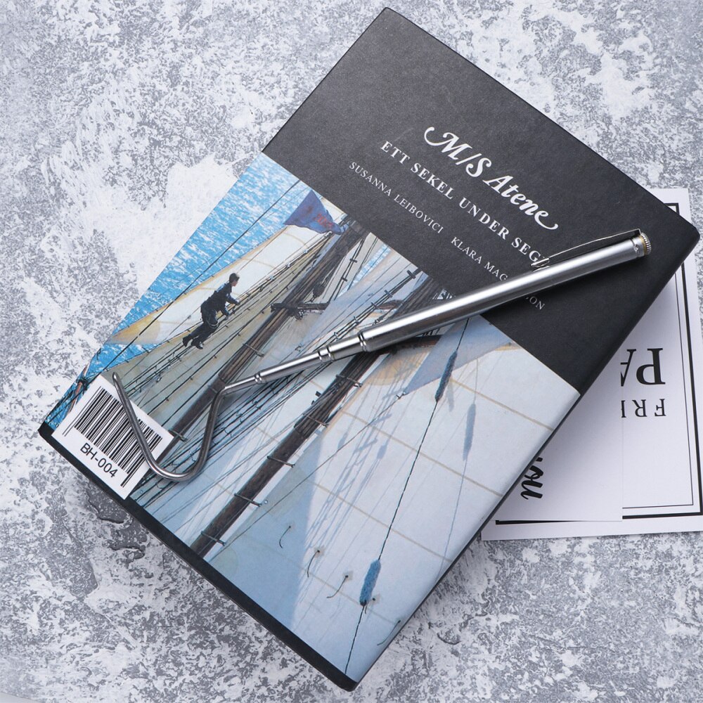 Stainless Steel Snake Hook Retractable Reptile Hook Snake Grabber Herp Tool for Gecko Lizard: Default Title