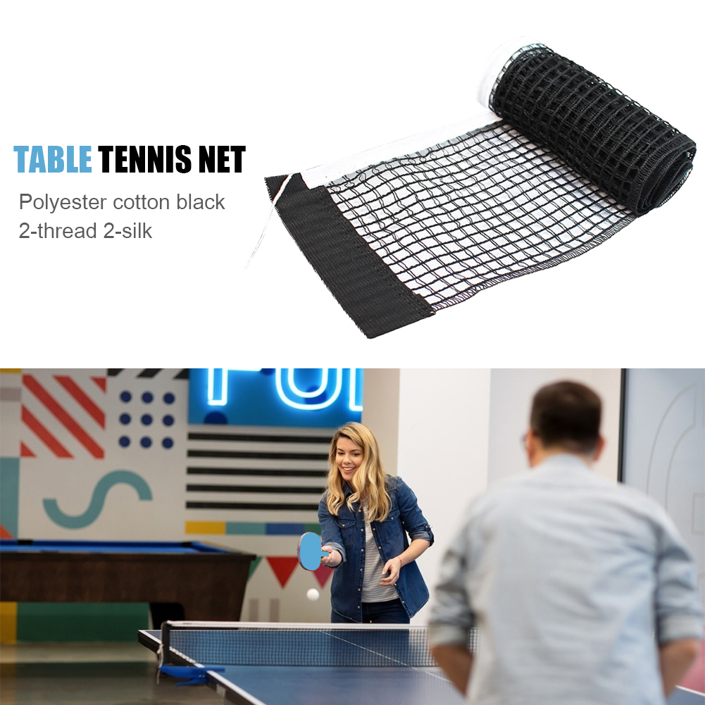 Portable Table Tennis Table Grid Net Sports Equipment Table Tennis Table Net Ping Pong Rack Replacement Mesh