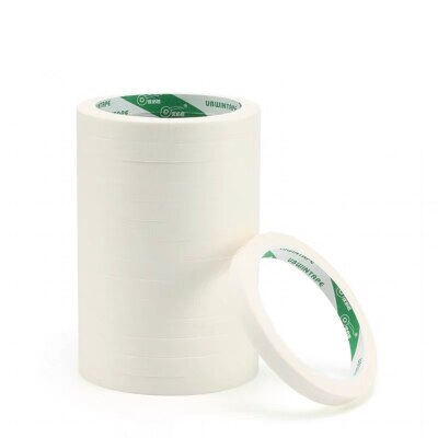 10/15/25Mm 20M Afplakband Beige Kleur Auto Spuiten Enkele Plakband Voor Auto huis Olieverf Schets Art Supplies: 10mm