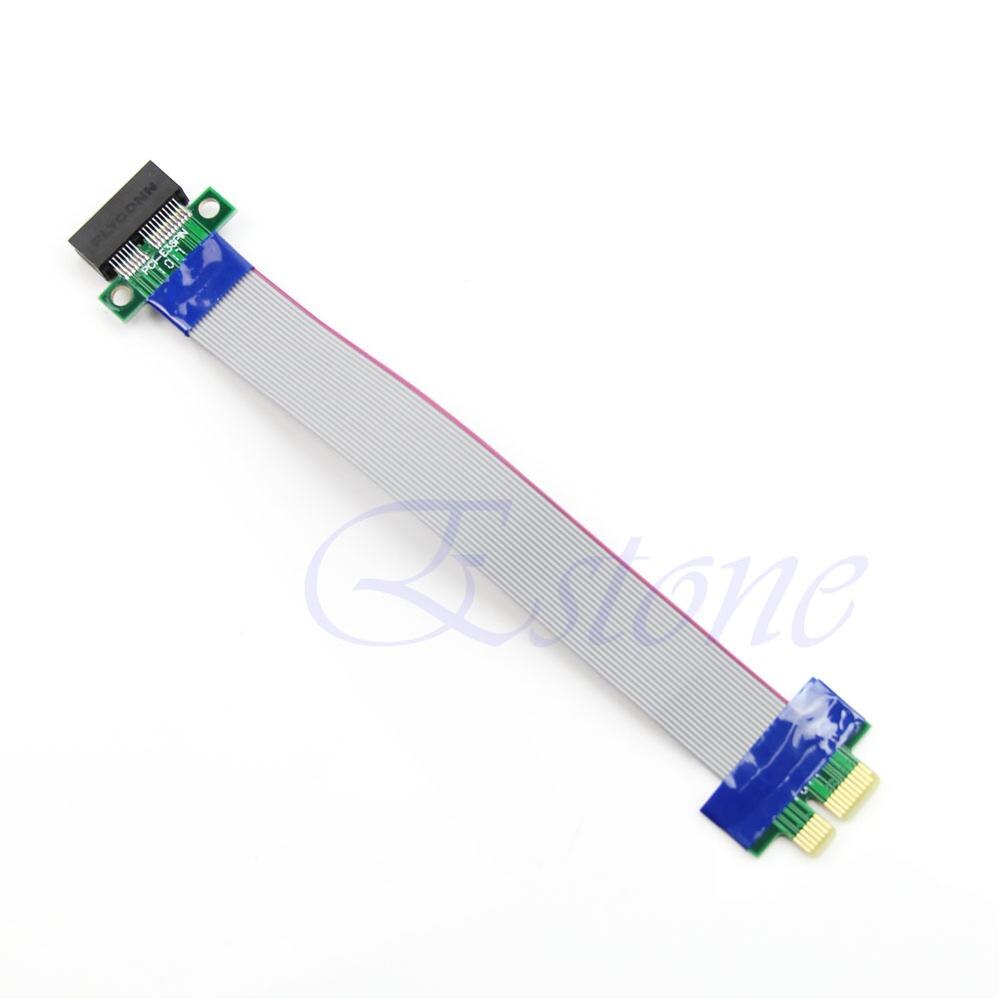 Flex Ribbon PCI Express PCI-e PCIe Riser Card Extender Extension Ribbon Cable