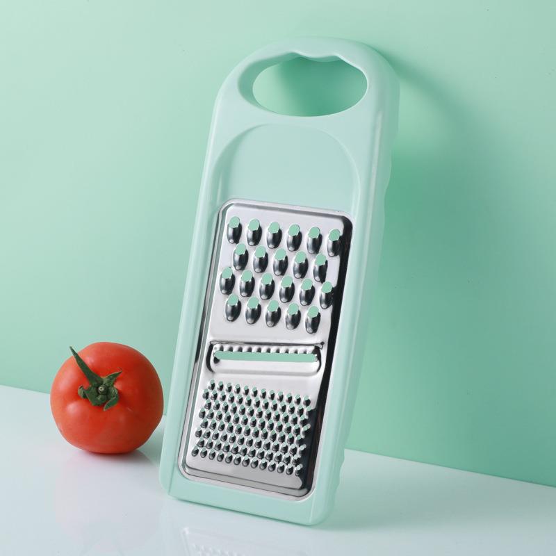 3 In 1 Multifunctionele Roterende Rasp Keuken Accessoires Groentesnijder Eten Processors Aardappelen Snijden Versnipperen Gadget: Large Chopper Green
