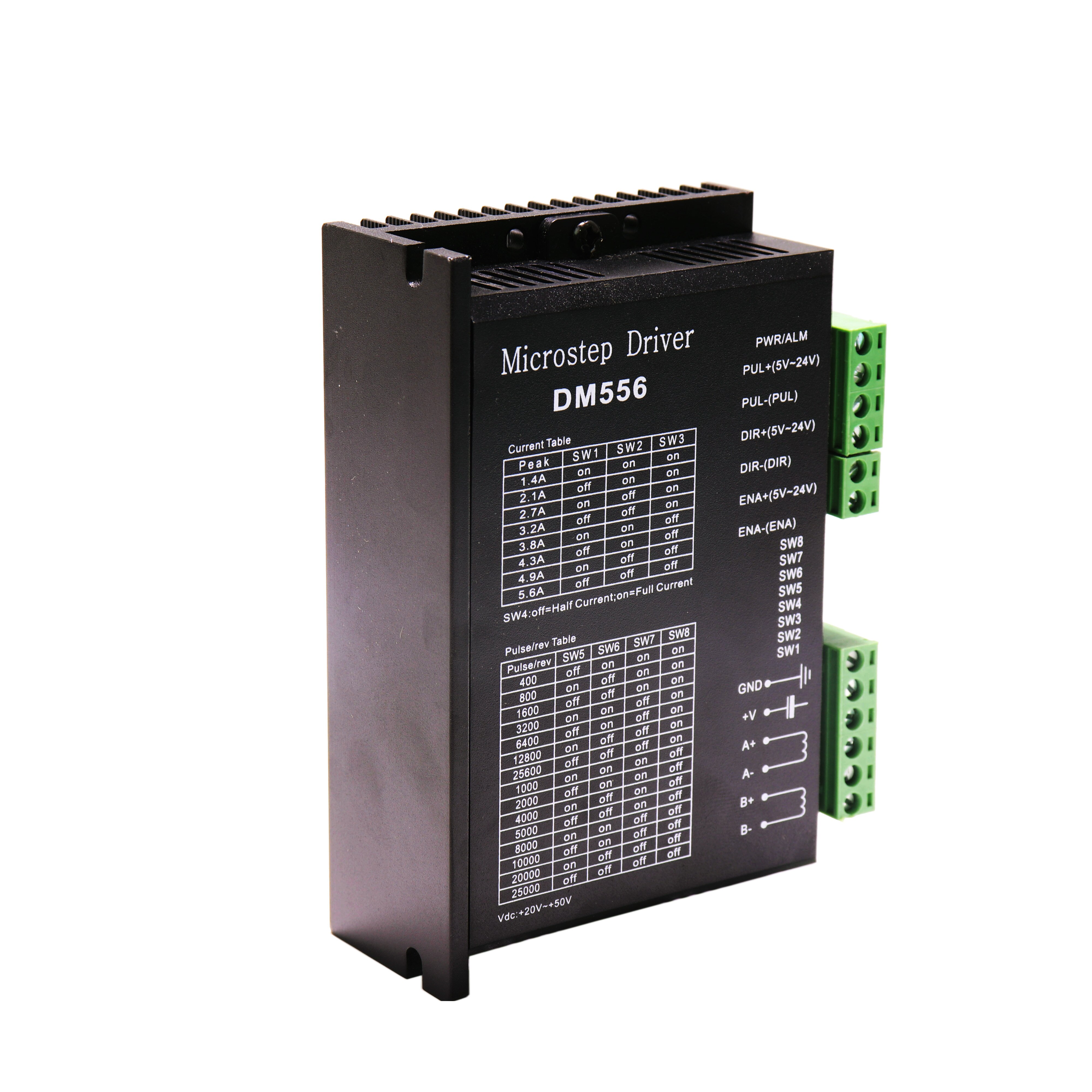 NEMA 23 CNC hybrid servo motor DM556 50VDC 2-phase Digital 57/86 4.2A Stepper Motor Drivers Controller for 3D printer