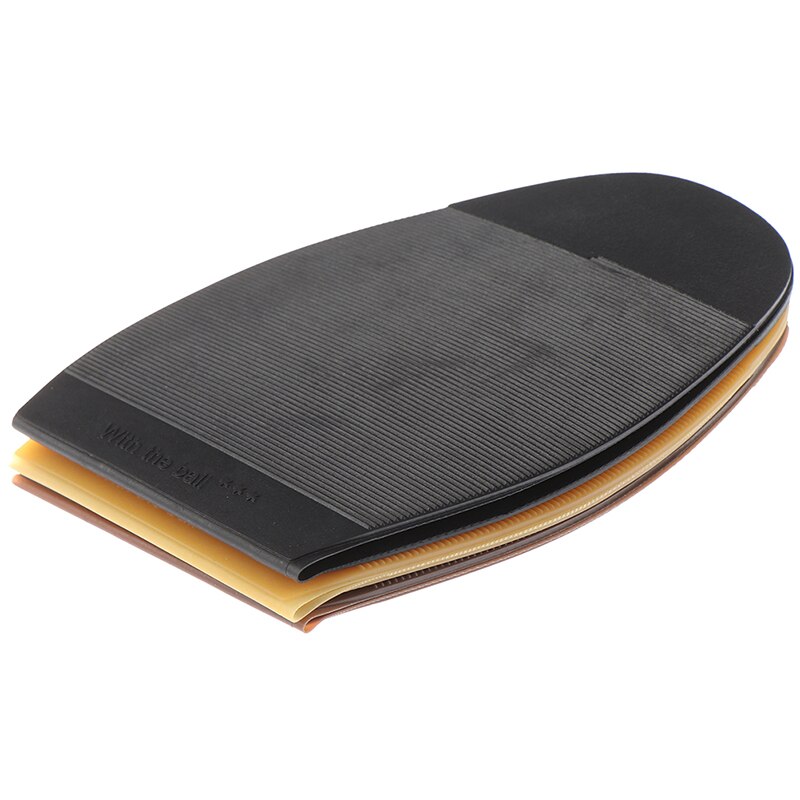 1 Pair Rubber Shoes Repair Sole Outsoles For Shoes Anti-slip Wear Resistant Man Women DIY Stick-up Shoe Protector Forefoot Pad
