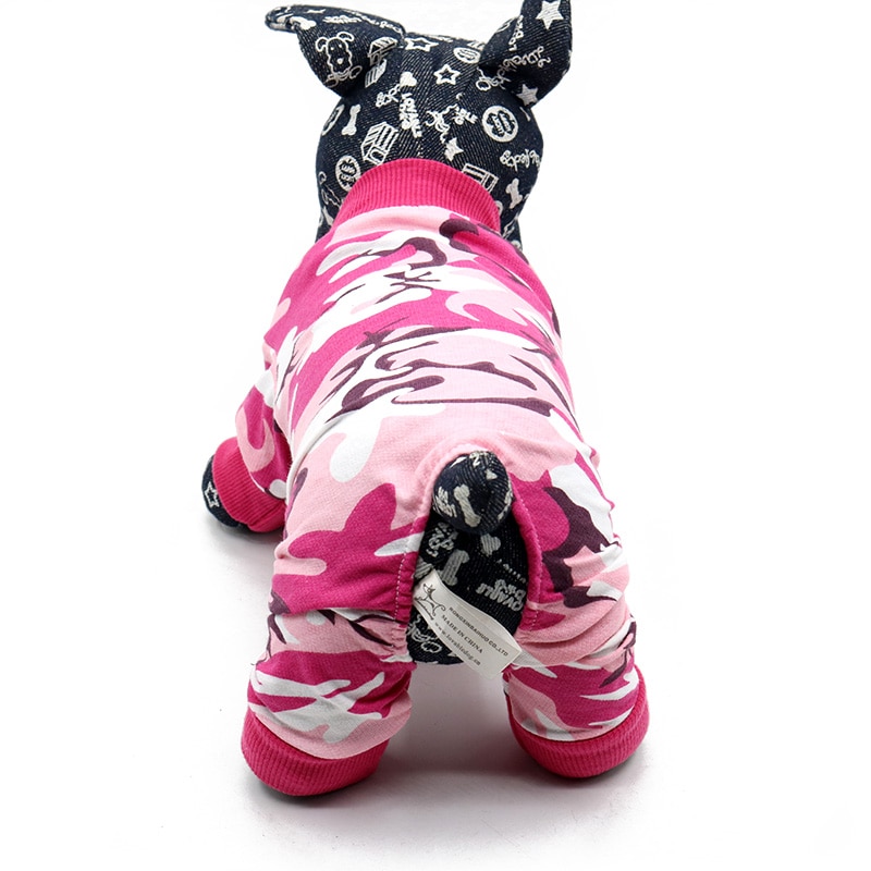 Combinaison pour chiens pour animaux de compagnie, combinaison pour canetons, vêtements pour chiens, de Camouflage, produits de Camouflage, printemps et automne