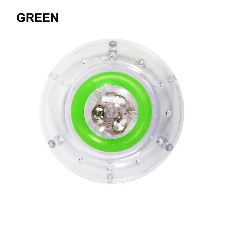 Badewanne Schlecht Spielzeug Batterie angetrieben Unterwasser Licht Disko Spa Badewanne Licht Schwimmen Schwimmbad schweben Lampe LED Licht Wasser Spielzeug: Grün