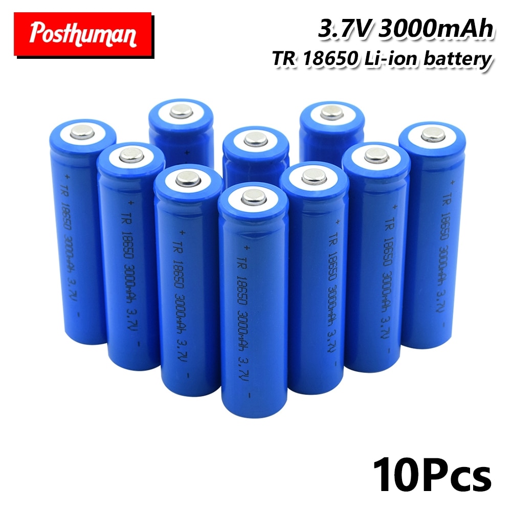Batterie posthuman 18650 3000 mah, 3.7v cellules r... – Grandado