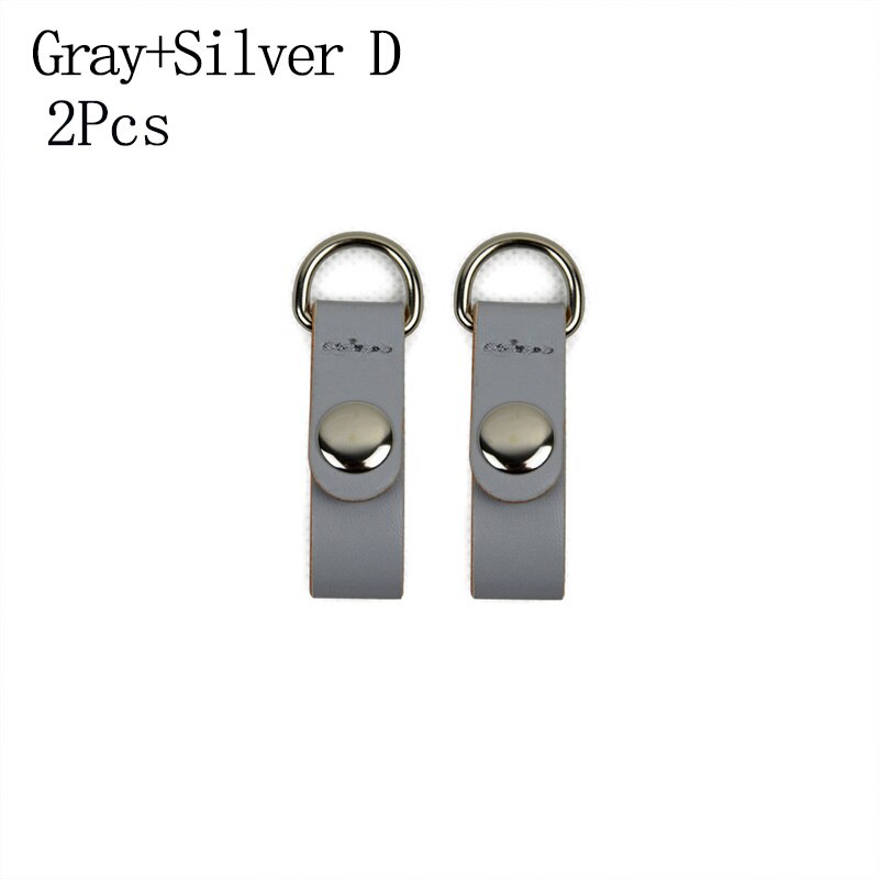 2 Stuks Clip Sluiting Bevestiging Voor Obag Schouderbanden Platte Haak Kleurrijke Attachment Clip Pu Lederen Metalen Haak Clip Voor opocket: 14