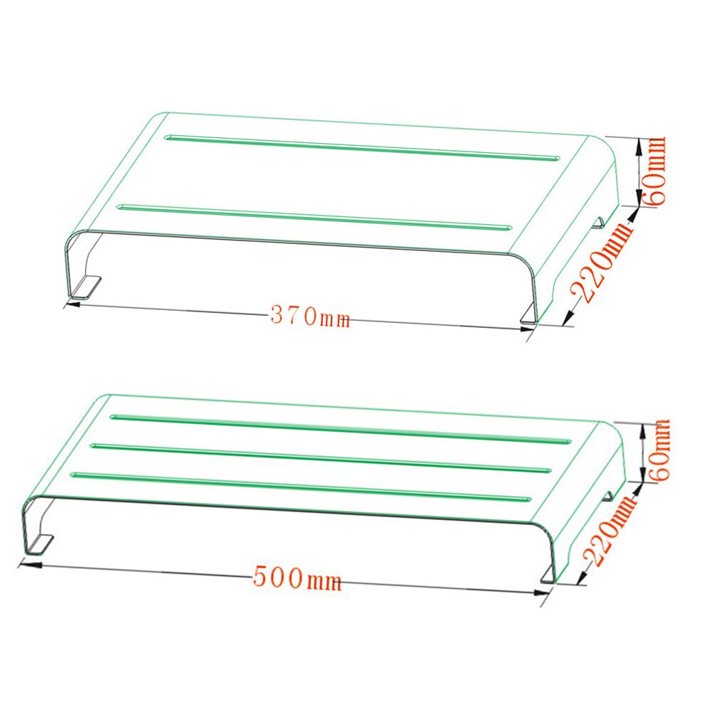 Support en alliage d'aluminium support de moniteur d'ordinateur support de support anti-dérapant VH99