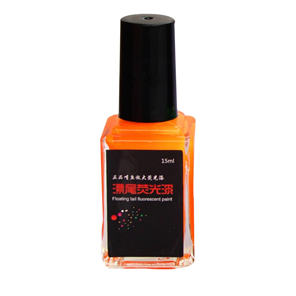 Vissen Bobber Boei Staart Snelle Reparatie Vernieuwen Fluorescerende Verf Vissen Accessoires Benodigdheden: Orange