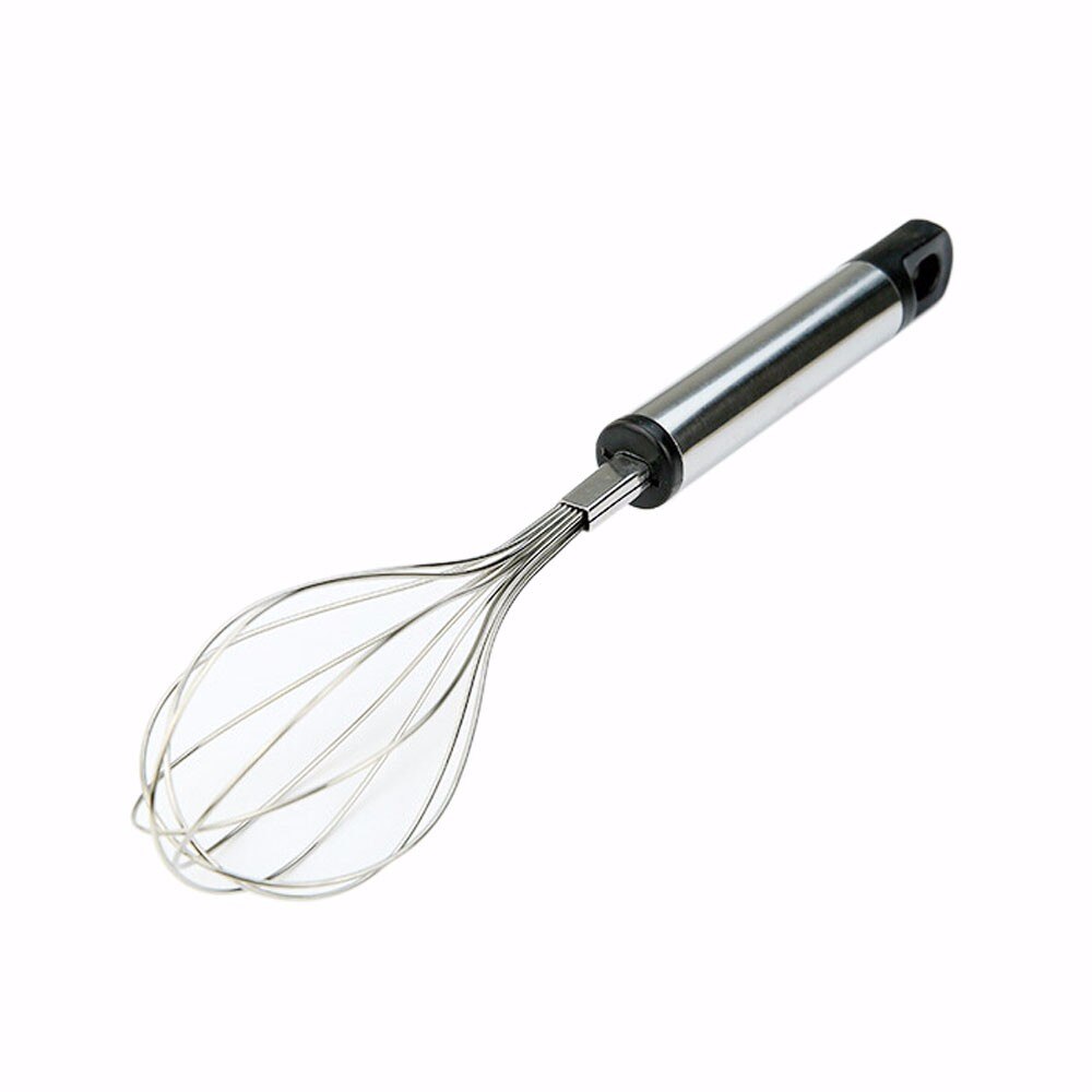 Handgreep Klop Rvs Mixer Ballon Eiklopper Gereedschappen Eiklopper Bakken Gebak Gereedschappen Coil Whisk Melk Blender Keuken Tool #30