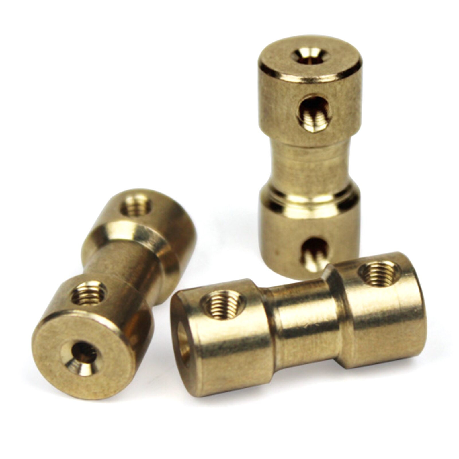 4-6mm Brass Motor Copper Shaft Coupling Coupler Connector Sleeve Adapter