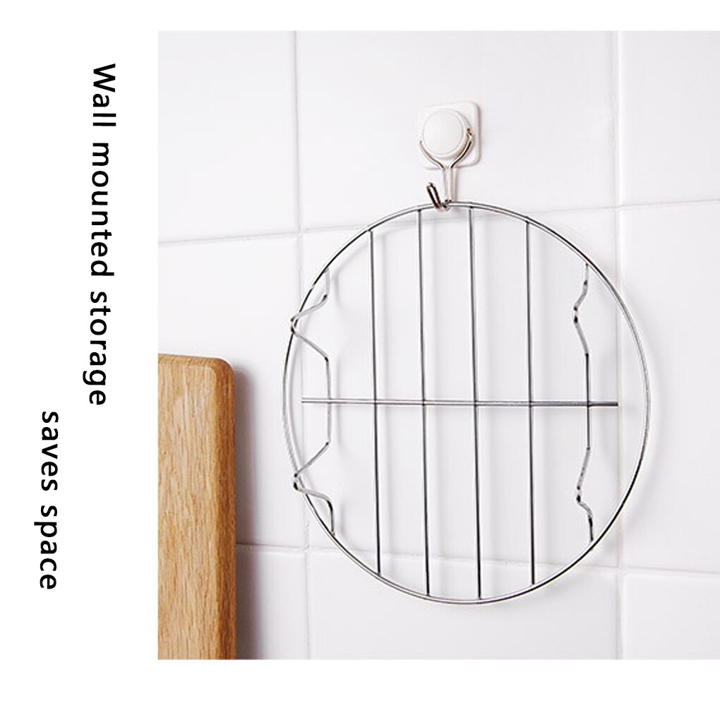 Stainless Steel Steaming Rack Pot Pan Cooling Stand Kitchen High Leg Anti Scalding Food Vegetable Steam Shelf