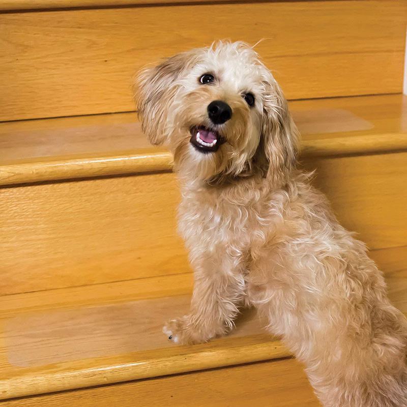 Anti Slip Stair Treads Non-Skid Clear Floor Tape Premium Home Transparent Adhesive Floor Sticker for Pet Children Old Men
