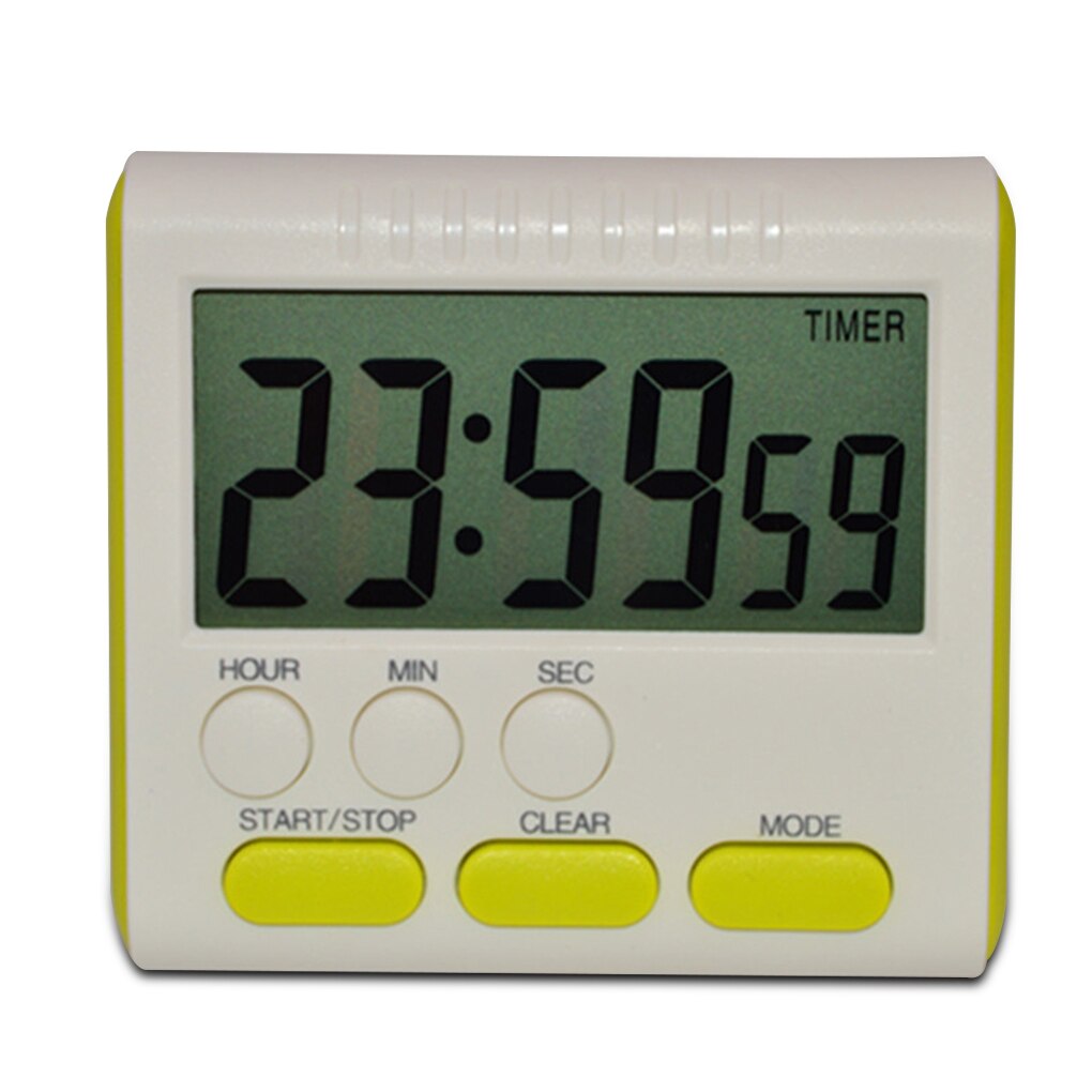 Digital Time Large LCD Digital Kitchen Timer Alarm Count Up&amp;Down Clock 24 Hours: 2