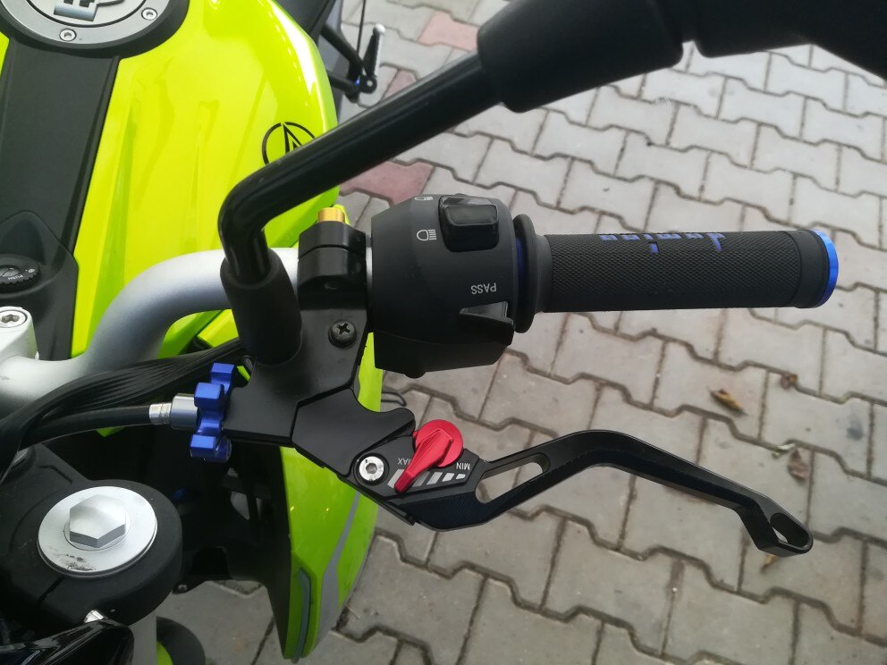 3D Motorcycle Adjustable Brake Clutch Lever For Triumph Trident Aluminum Levers Handle Accessories