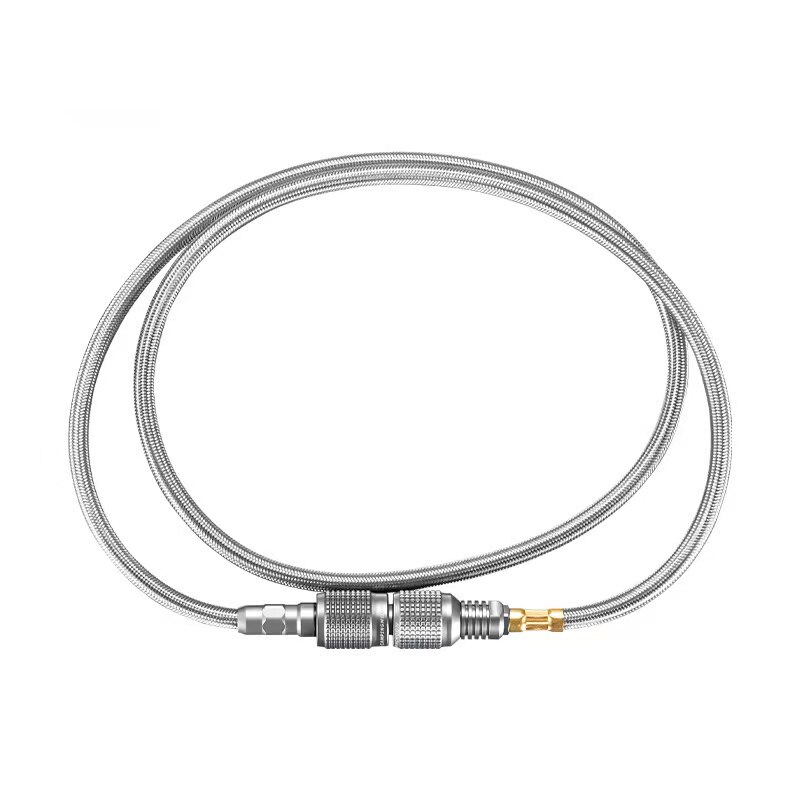 50/100cm Outdoor Camping Gas Extension Tube Stove Adapter Gas Canister Extent Hose Connector Gas Stove Auto-off Adapters