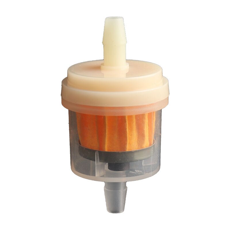 Filtro de combustible Universal en línea para motocicleta, cuenco para filtro de gasolina y aceite, accesorios para Moto, 5 piezas