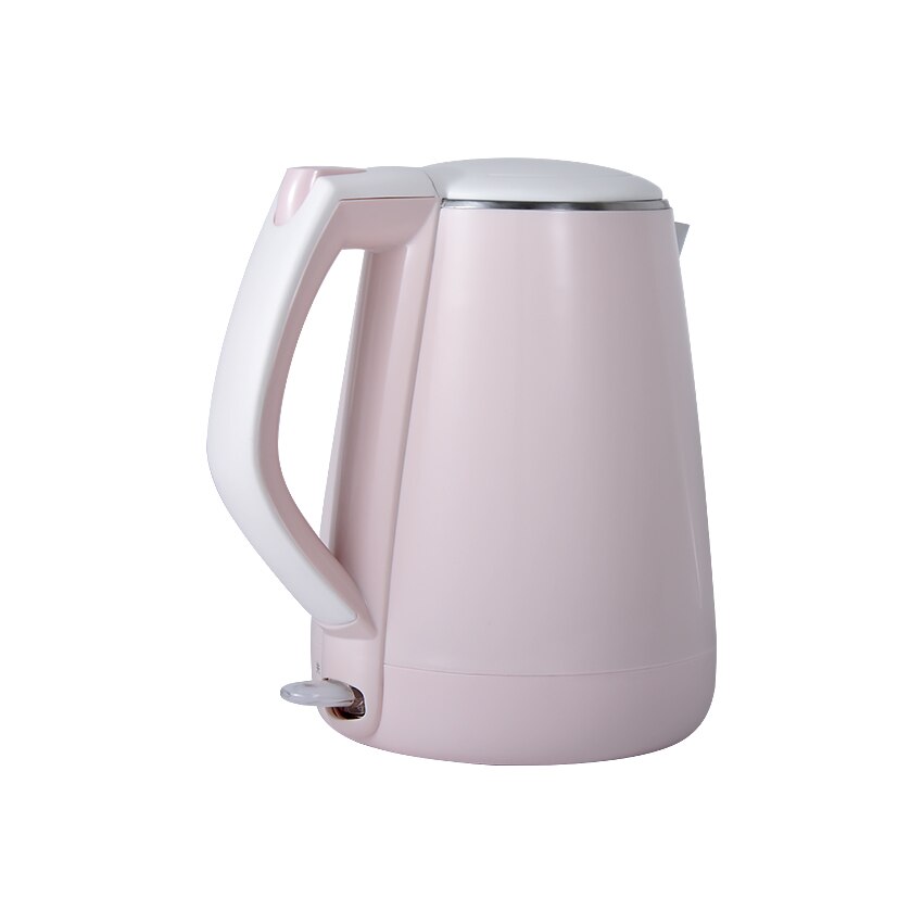 1.5L capacity Electric Kettles Food grade Stainless Steel Heat Preservation And-Anti burning Electric Kettle Pink K15-F623 220V