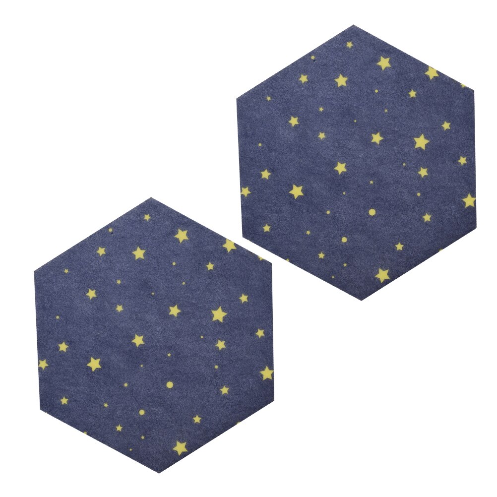 2Pcs Felt Board Wall Sticker Household Wall Message Board Bulletin Board