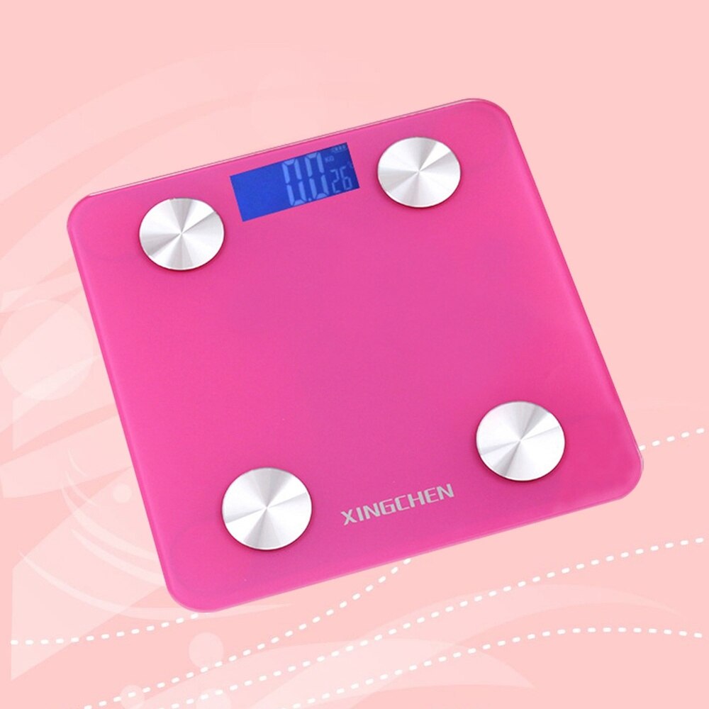 Body Fat Scale Smart Digital Bathroom Wireless Weight Scale Body Composition Analyzer without Battery (Black)