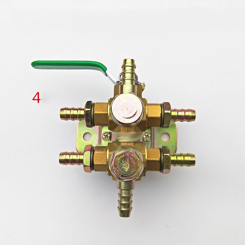 3 way fuel valve For fuel tank heating 3 way fuel selector valve 6-port ball valve For fuel tank heating