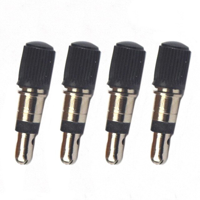 With Bicycle Valve Core Alligator Bicycle Cap DV Dunlop Valve Protable Bicycle Valve With Dust Cap Bike Tire Accessories Parts: 4pcs