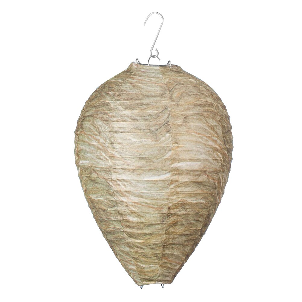 2/4/6/8pcs Eco Friendly Wasp Nest Decoy Repellent Decoy Non-Toxic Hanging Wasp Nest Deterrent for Wasps Hornets Yellow Jackets: Default Title