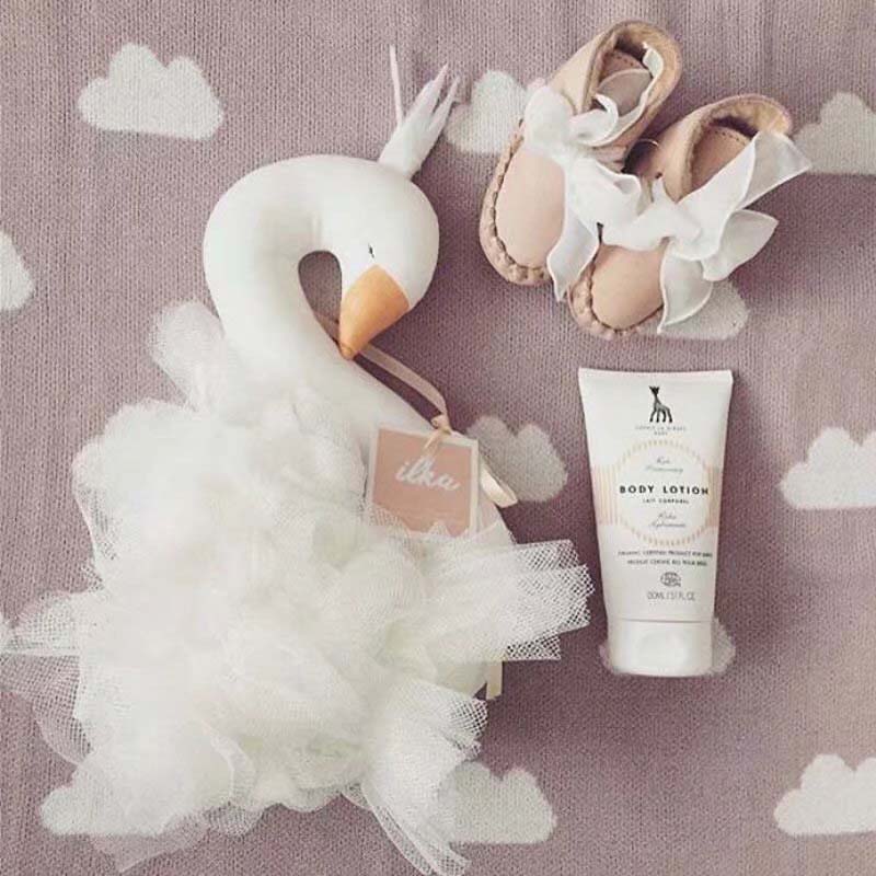 Bébé fille chambre décoration animaux têtes cygne tenture murale décor pour enfants chambre pépinière chambre décoration hôtel décor Photo accessoires