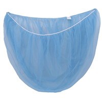 Pasgeboren Zuigelingen Kinderwagen Wandelwagen Mosquito Insect Netto Klamboe Kinderwagen Volledige Cover Veilig Mesh Buggy Wieg Netting Winkelwagen: BLUE