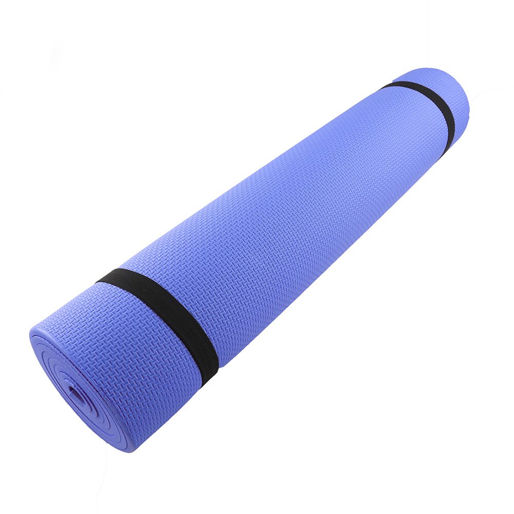 6 MM Dikke EVA Comfort Foam Yoga Mat voor Oefening, Yoga en Pilates: Blauw