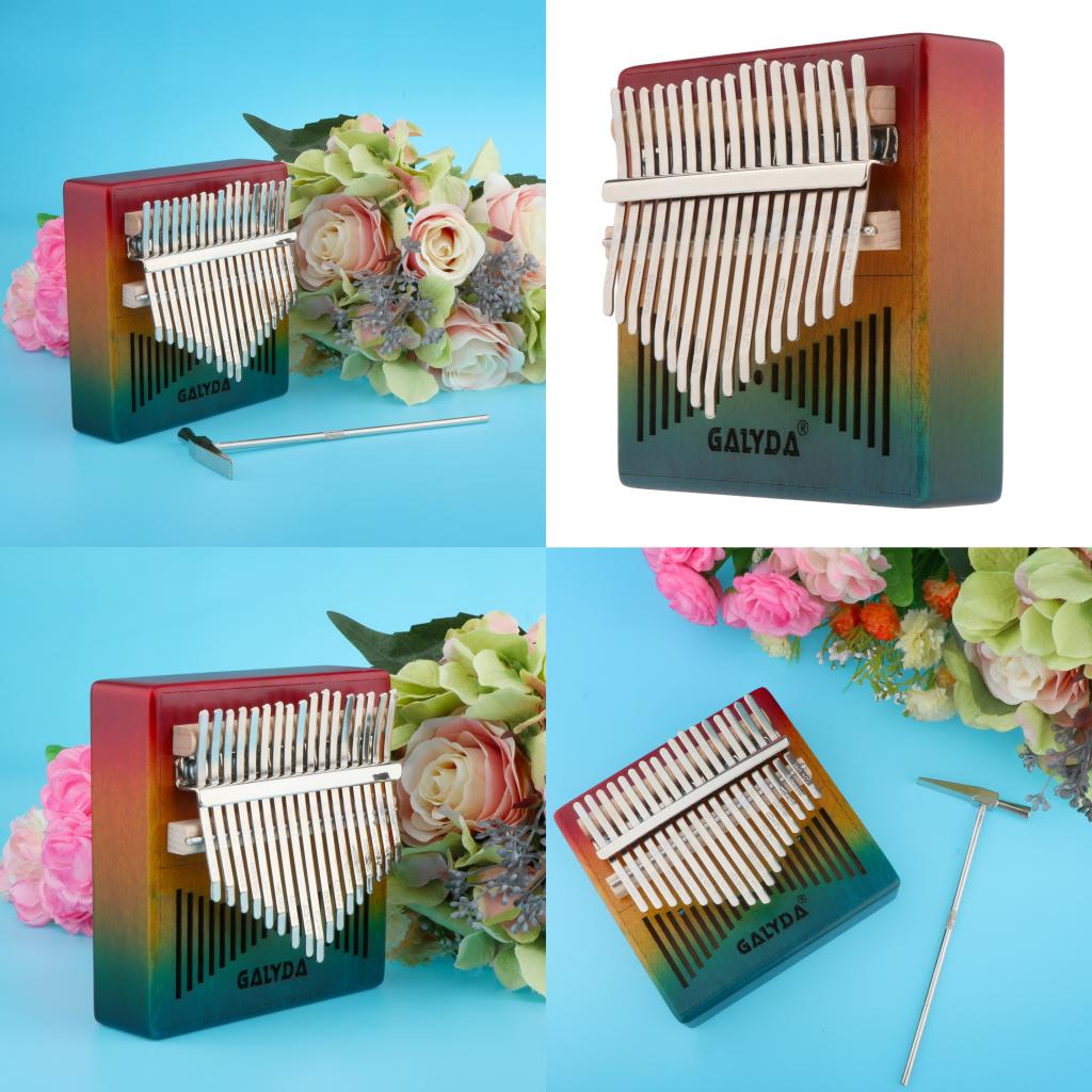 Kalimba 17 Keys Thumb Piano High-Performance w/ Ba... – Grandado