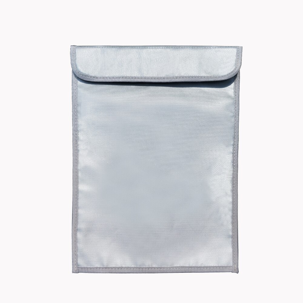 Home Safe Security Fireproof Document Bag 15 x 11 Inches Large Fire Resistant Envelope Pouch for Valuables: Default Title