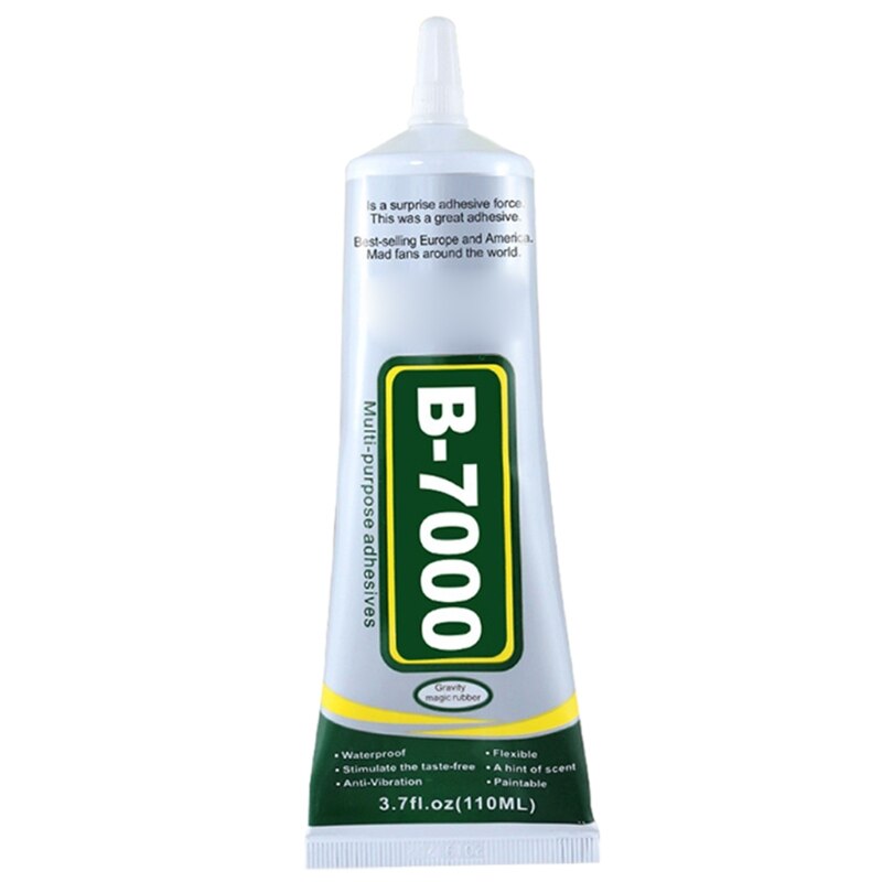 15/50/110ml B7000 Colle Mobile Téléphone Écran Tactile Superglue B-7000 Adhésif Téléphone Verre Colle Point de Réparation Diamant Bijoux BRICOLAGE: 110ml