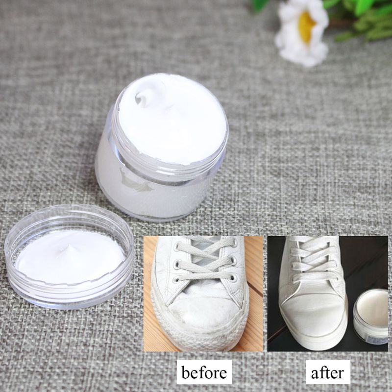 Peinture cuir blanc chaussure crème coloration pour sac canapé siège auto Scratch 50ml teinture cuir réparation restauration changement de couleur peinture