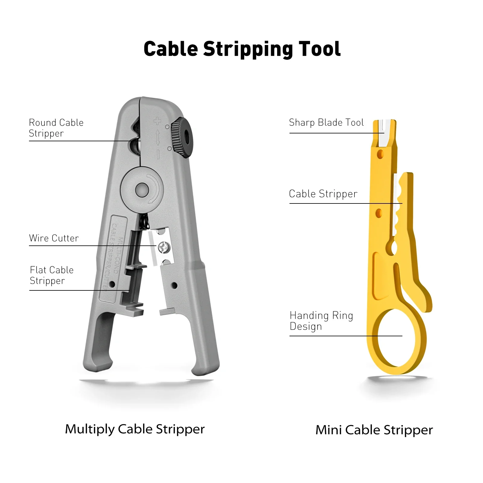 ZoeRax Network Tool Kit - Cat7 Cat6A Cable Tester, Crimper, Wire Cutter, Connectors, Boots, Ties, Screwdrivers