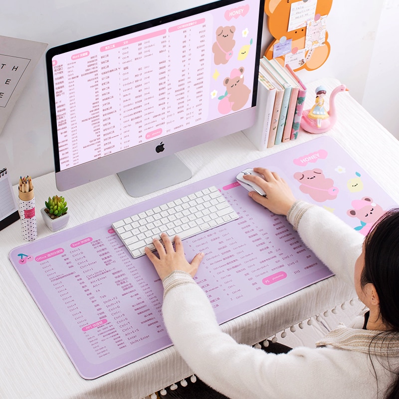 Søde lille store musemåtte skrivebord computer bærbar tavle daquan musemåtte gaming musemåtte – Grandado