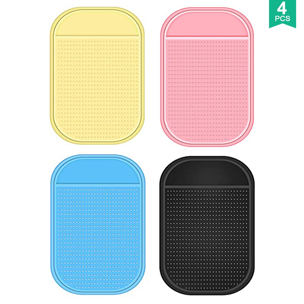 2/4/6 Stck Anti-Unterhose Klebrige matt Diamant Malerei Werkzeuge Tablett Nicht-Unterhose Matte Halfter für halten fach Diamant Stickerei Zubehör: 4 Stck mischen Farbe F