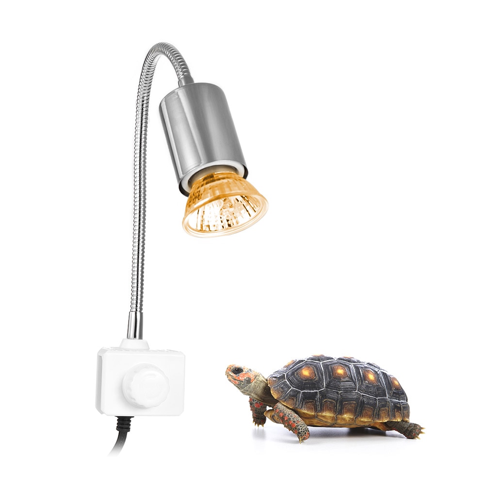 Kit de lámpara para reptiles UVA + UVB 3,0, soporte de luces de cerámica con Clip, lámpara de calefacción UV para tortugas y lagartos