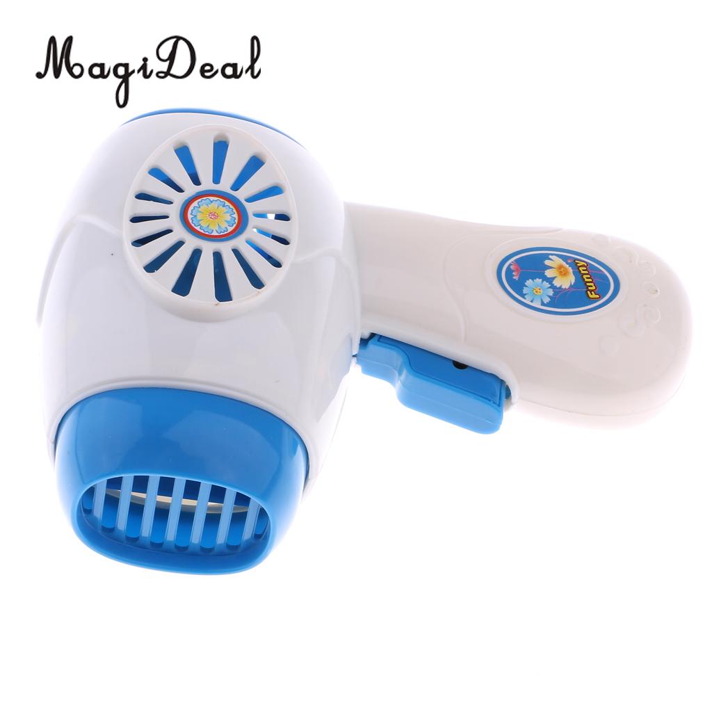 Lovely Mini Hair Dryer Model Home Appliances Household Electrical Children Kids Baby Role Playing Toys Birthday Christmas