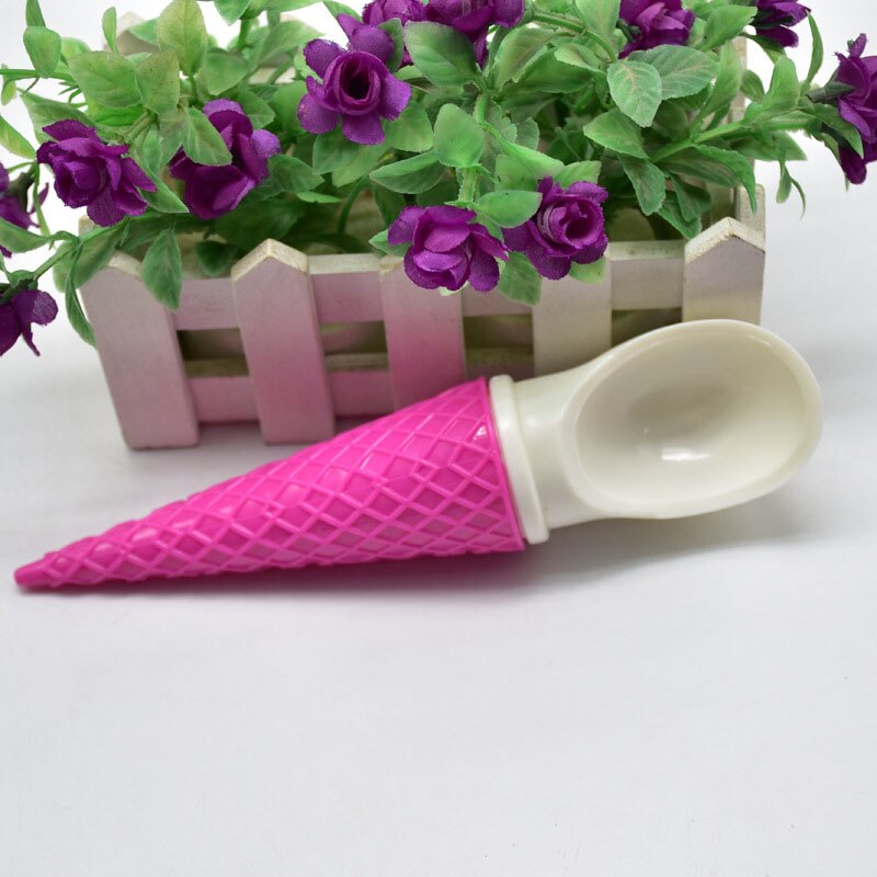 Lovely Rubber Ice Cream Frozen Yogurt Watermelon Baller Scoop Fruit Cookies Ball Maker Fruit Digging Spoon Environmentally
