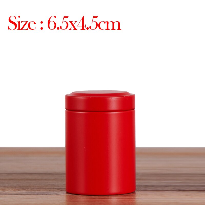 Mini Tea Tin Storage Metal Box Small Iron pot sealed pot for Coffee Tea Candy Storage Case Van Gogh Painting Container Cans