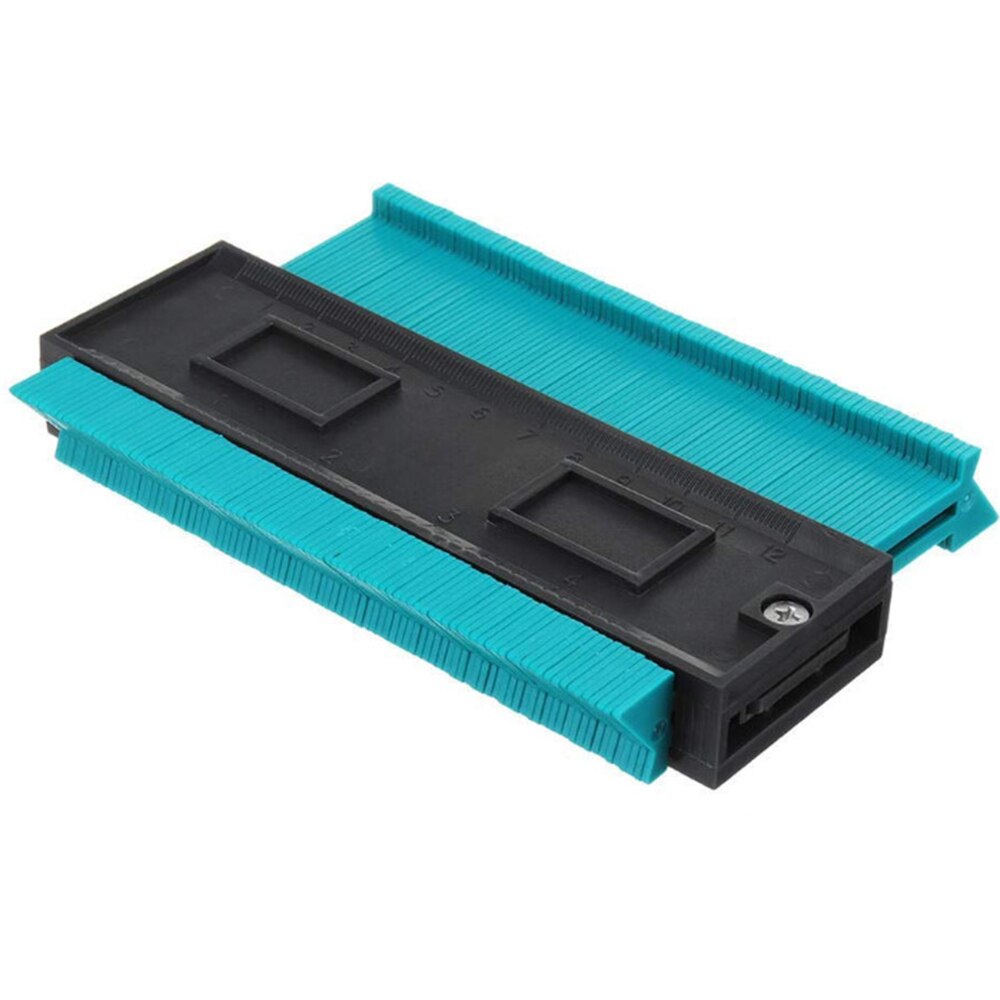 Plastic Irregular Shaper Profile Ruler Gauge Duplicator Contour Scale Template Curvature Scale Tiling Laminate General Tools: Default Title