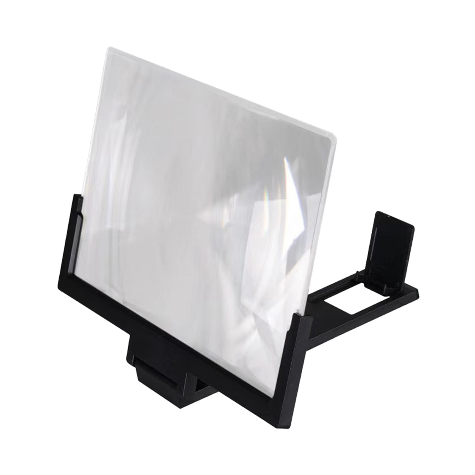 Support de bureau universel pour téléphone portable, loupe d'écran de téléphone portable, films pliables, amplificateur de vidéo, projecteur 3D HD, 14 pouces