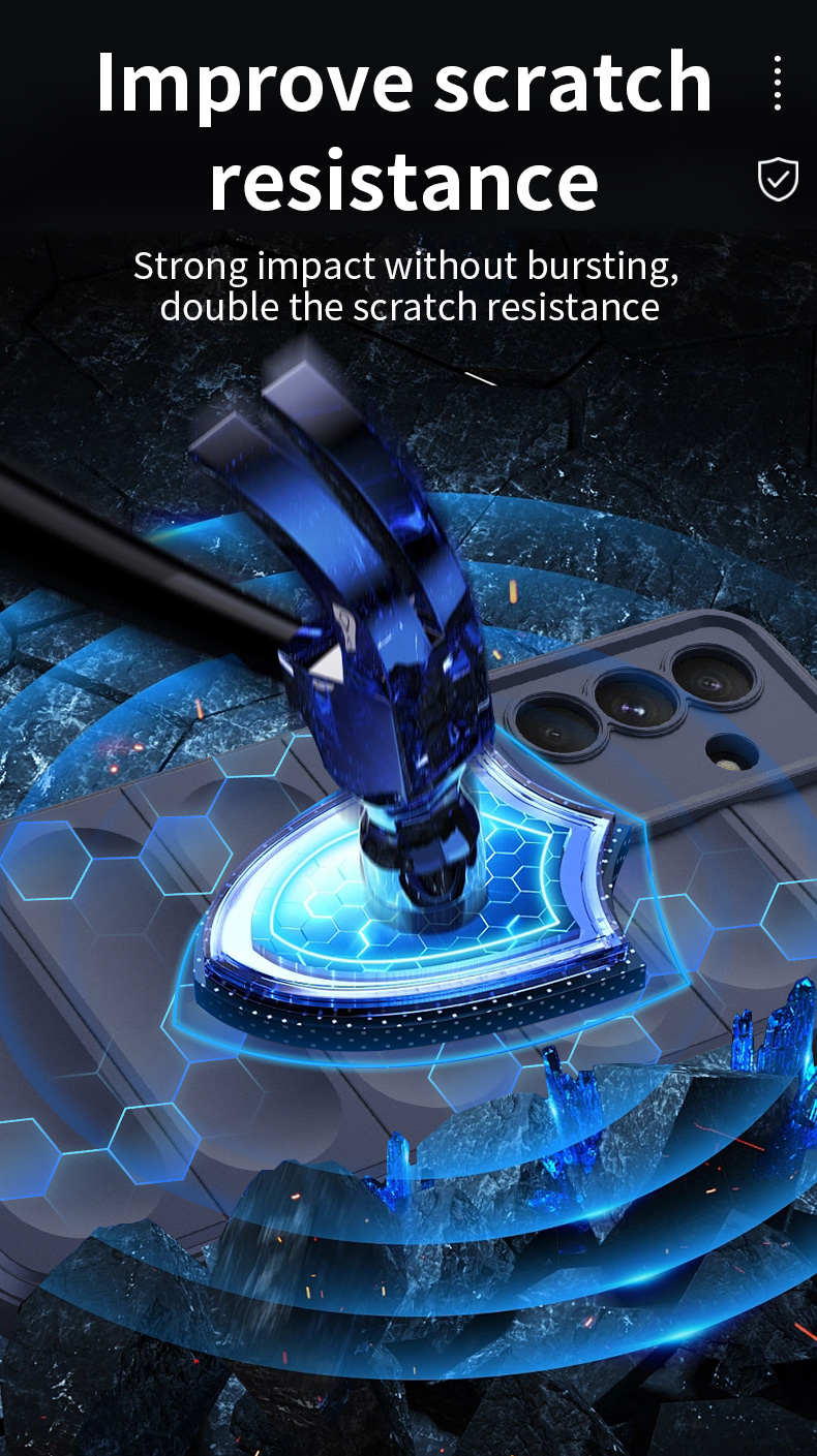 Coque antichoc en Silicone souple de luxe pour Samsung Galaxy A16 A26 A36 A56 5G, housse de Protection d'objectif pour Galaxy A 16 26 36 56 Funda