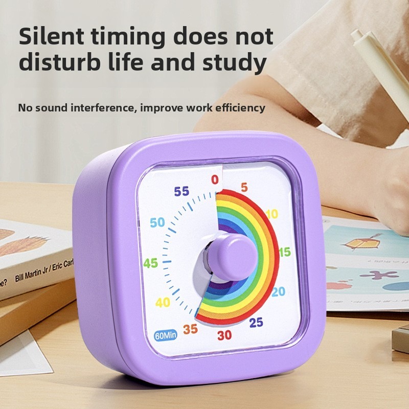 Silent Classroom Timer for Home Yunbaoit Visual Timer With Night Light School Kitchen Accessories Stopwatch Minuteur Stop Watch