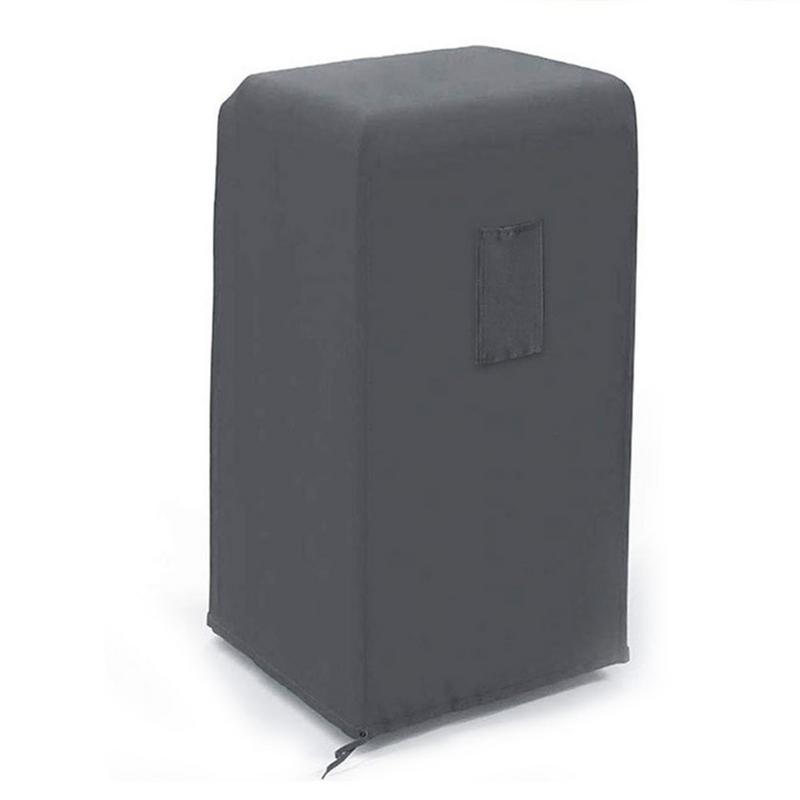 Funda portátil para aire acondicionado, cubierta protectora mate impermeable con cremallera, perfecta para interiores