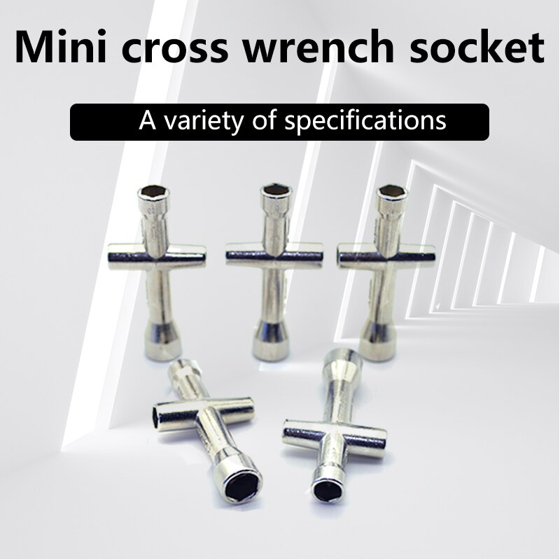 1/3/5-piece micro spanner socket M2/M2.5/M3/M4 hex nut tool maintenance model wheel DIY tool RC HSP 80132 robot